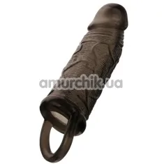 Насадка на пенис XLover Penis Extender 14.5 см, черная - Фото №1