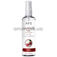 Массажное масло AFS Massage Oil Cherry - вишня, 100 мл - Фото №1