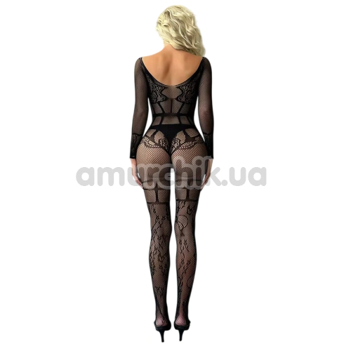 Комбінезон Star Night Forest Net Bodystocking, чорний