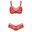 Комплект Obsessive 860-SET-1 красный: бюстгальтер + трусики-стринги - Фото №5