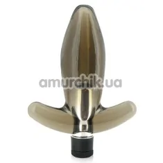 Анальная пробка с вибрацией Butt Ez Plug, черная - Фото №1