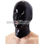 Маска Latex Mask Ring, чёрная - Фото №1