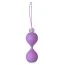 Вагинальные шарики Mae B Lovely Vibes Sophisticated Soft Touch Love Balls, фиолетовые - Фото №2