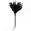 Перышко для ласк Loveshop Black, черное 
