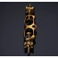 Фіксатор для рук Upko Finger Bound Play Collection Metal Thumb Cuffs, золотий - Фото №8