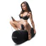 Надувна подушка для сексу з вібратором Whipsmart Inflatable Bangin' Bolster, чорна - Фото №4