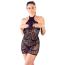 Комплект NO:XQSE Mini Dress, черный: платье + трусики-стринги - Фото №2