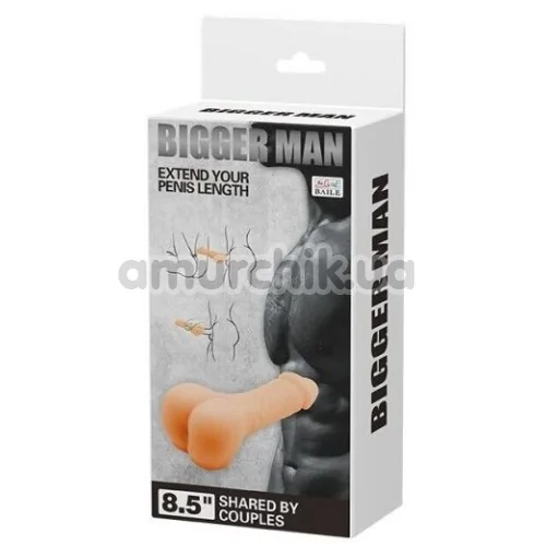 Анус-мастурбатор Bigger Man 8.5, тілесний