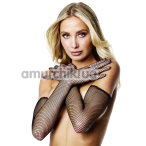 Перчатки Baci Fishnet Opera Glove, черные - Фото №1