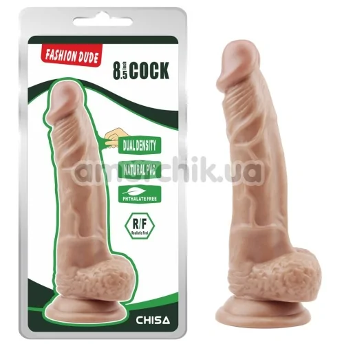 Фаллоимитатор Fashion Dude 8.5 Inch Cock, телесный