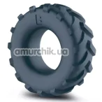 Эрекционное кольцо для члена Boners Tire Cock Ring, синее - Фото №1