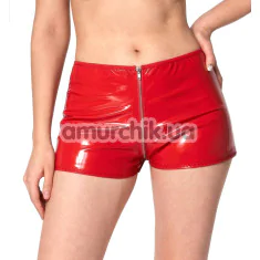 Шорты виниловые Art of Sex Jarina Lacquered, красные - Фото №1