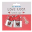 Набор из 2 замков с ключом Love Lock, серебряный - Фото №5