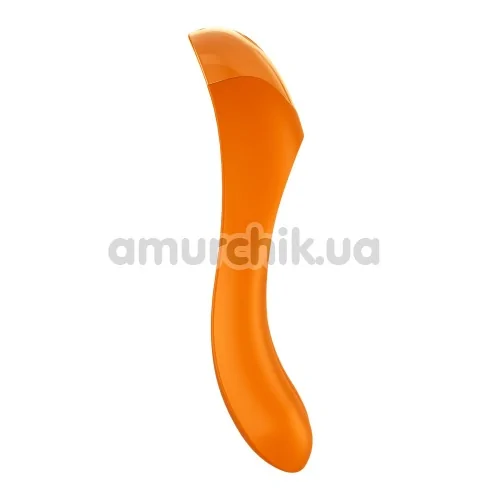 Вибратор Satisfyer Candy Cane, оранжевый