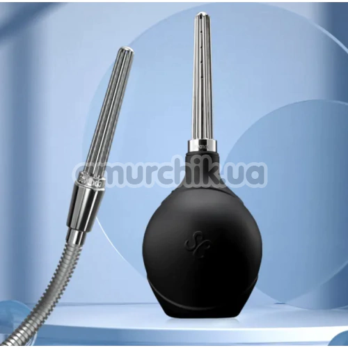 Интимный душ Lockink Sevanda Stream Enema Bulb, черный