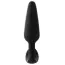 Анальна пробка Fantasstic Smooth Anal Plug Small, чорна - Фото №3