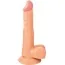 Фаллоимитатор Real Stick Nude 6.7 ровный, телесный - Фото №1