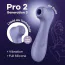 Симулятор орального сексу для жінок Satisfyer Pro 2 Generation 3, бузковий - Фото №6