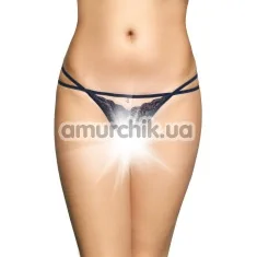 Трусики-стринги женские Tongs 2496, синие - Фото №1