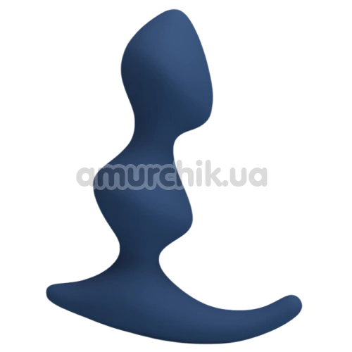 Стимулятор простати MR Play David Silicone Prostate Massager, синій - Фото №1