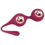 Вагінальні кульки Sweet Smile Kegel Training Balls With Extra Weights, бордові - Фото №2