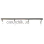 Фіксатор DS Fetish Metal Spreader Bar, срібний - Фото №1