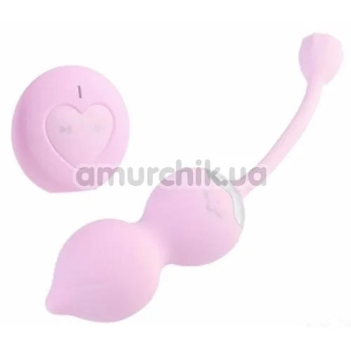 Вагинальные шарики с вибрацией Otouch Lotus, розовые