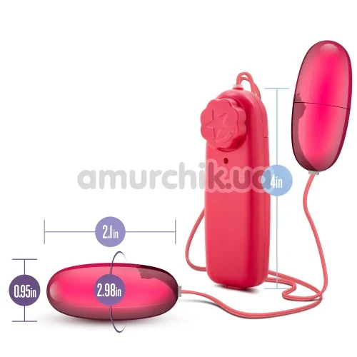 Набор из 2 виброяиц B Yours Double Pop Eggs, красный