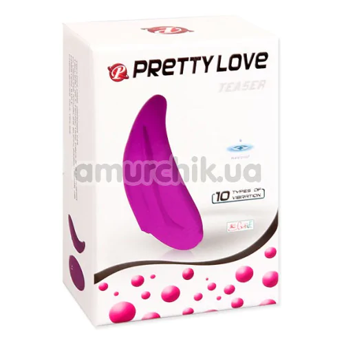 Клиторальный вибратор Pretty Love Teaser, черный