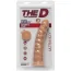 Фаллоимитатор The D Dual Density Ragin D 8 Inch Without Balls, телесный - Фото №3