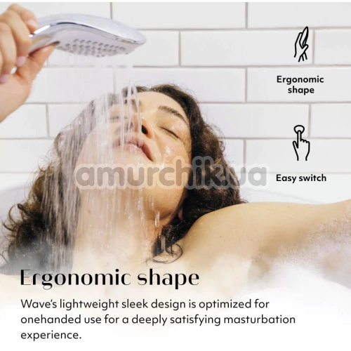 Насадка для душа Womanizer The Original Wave, біла