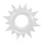 Набор из 4 эрекционных колец Get Lock Cock Rings Set, прозрачный - Фото №4