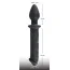 Анальний стимулятор Black Velvets Dildo And Plug, чорний - Фото №4