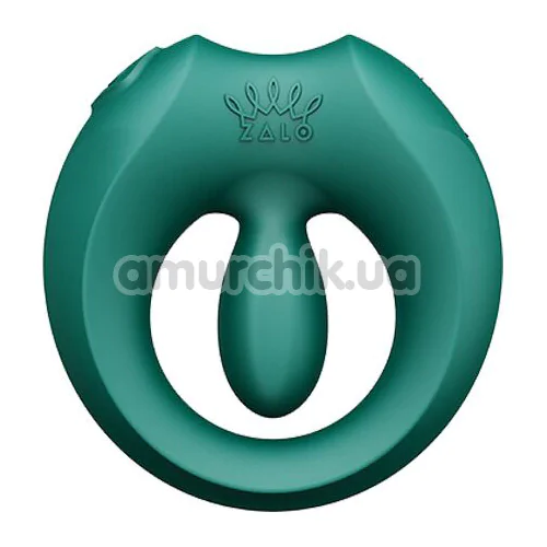 Виброкольцо для члена Zalo Apis, зеленое