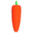 Симулятор орального секса для женщин с вибрацией Carrot Vibrator, оранжевый - Фото №6