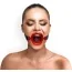 Кляп Art of Sex Gag Ring Silicone, червоний - Фото №2