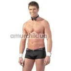 Костюм офіціанта Men's Waiter Set: труси-боксери + манжети + метелик - Фото №1