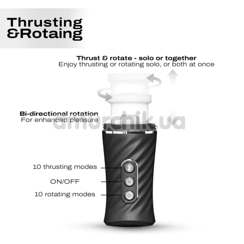 Мастурбатор Dorcel Thrust Blow Pro, черный