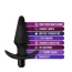 Анальна пробка з вібрацією Anal Adventures Platinum Vibrating Plug, чорна - Фото №6