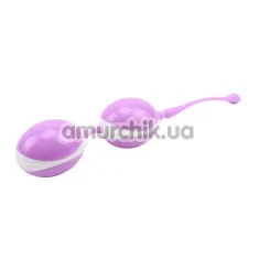 Вагінальні кульки Hi Basic Geisha Lastic Double Balls II, фіолетові - Фото №1