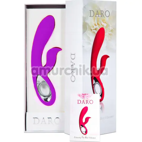 Вібратор Boss Series Daro, фіолетовий
