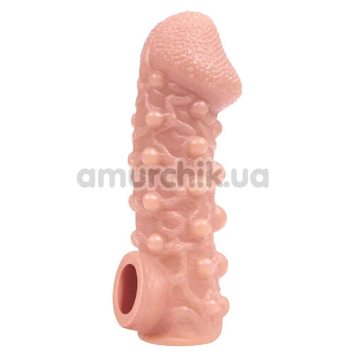 Насадка на пеніс Kokos Cock Sleeve CS 010-S, тілесна - Фото №1