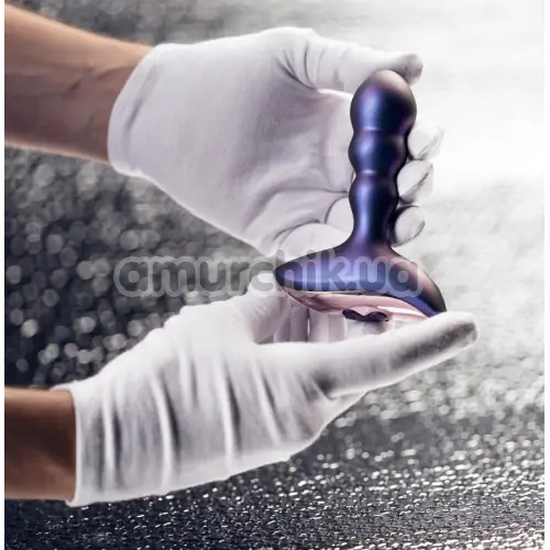 Анальная пробка с вибрацией Hueman Interstellar Remote-Controlled Anal Vibrator, фиолетовая