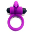 Эрекционное кольцо c вибрацией Virgite Essentials Clitorial Vibrating Ring E9, фиолетовое - Фото №2