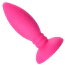 Анальна пробка Alume Silicone Textured Teardrop Anal Plug S, рожева - Фото №3