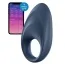 Виброкольцо Satisfyer Mighty One Ring Vibrator, синее - Фото №1