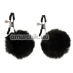 Затискачі для сосків Magic Shiver Nipple Clamps, чорні - Фото №1
