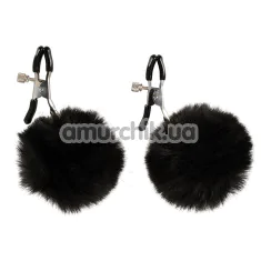 Зажимы для сосков Magic Shiver Nipple Clamps, черные - Фото №1