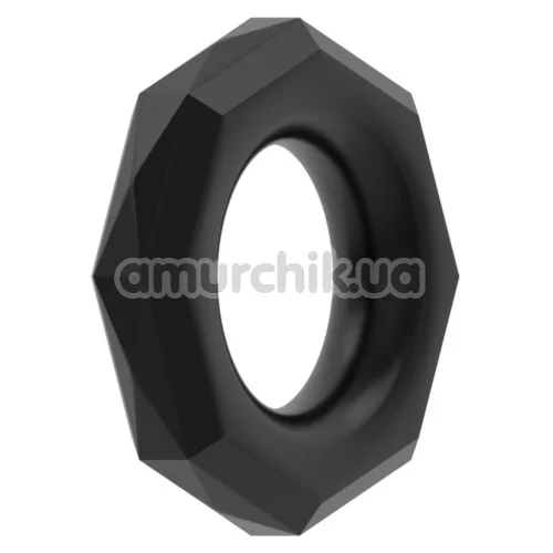 Эрекционное кольцо Power Plus Cock Ring Series LV1434, черное