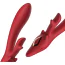 Вибратор Silicone Rabbit Vibrator, красный - Фото №3